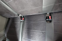 Dacia Logan I 2005-2008 Autositzbezüge Kunstleder+Stoff+Alcantara Antara A001 (kompletter Innenraum) Foto 9