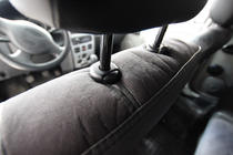 Dacia Logan I 2005-2008 Autositzbezüge Kunstleder+Stoff+Alcantara Antara A001 (kompletter Innenraum) Foto 11