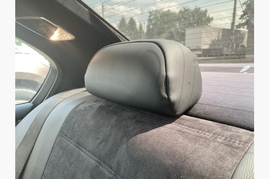 BMW 3 Series E46 1998-2006 Autositzbezüge Kunstleder+Stoff+Alcantara Antara A001 (kompletter Innenraum) Foto 4