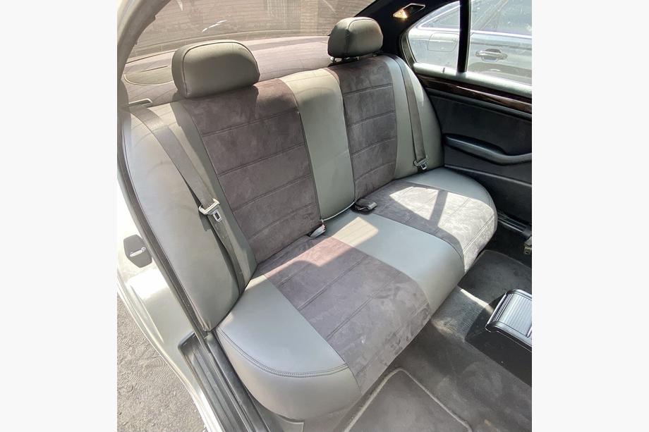 BMW 3 Series E46 1998-2006 Autositzbezüge Kunstleder+Stoff+Alcantara Antara A001 (kompletter Innenraum) Foto 7