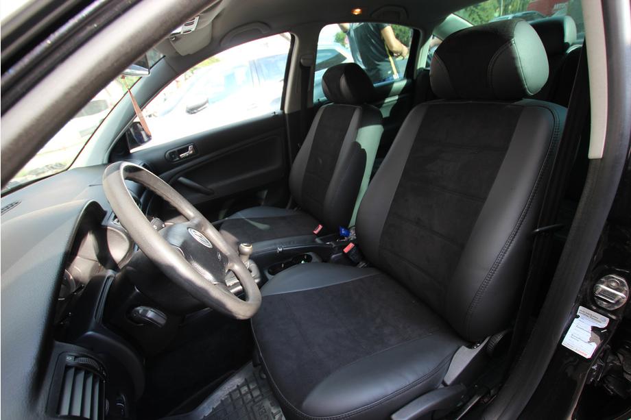 Volkswagen Passat B5 1997-2005 Autositzbezüge Kunstleder+Stoff+Alcantara Antara A001 (kompletter Innenraum) Image