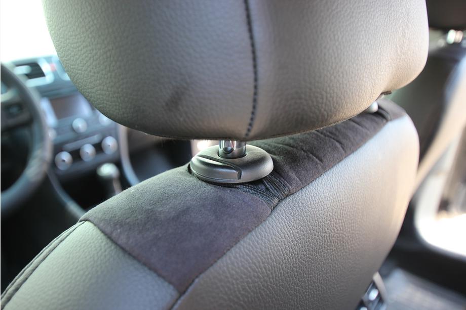 Volkswagen Golf 6 2008-2014 Autositzbezüge Kunstleder+Stoff+Alcantara Antara A001 (kompletter Innenraum) Foto 4