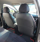 Hyundai Accent 2011-2017 Autositzbezüge Kunstleder+Stoff+Alcantara Antara A001 (kompletter Innenraum) Foto 7