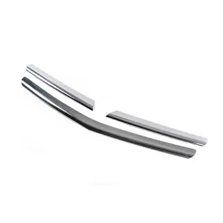 Grillabdeckung Chrom (3-tlg., Edelstahl) Opel Corsa D 2007-2014 Foto 3