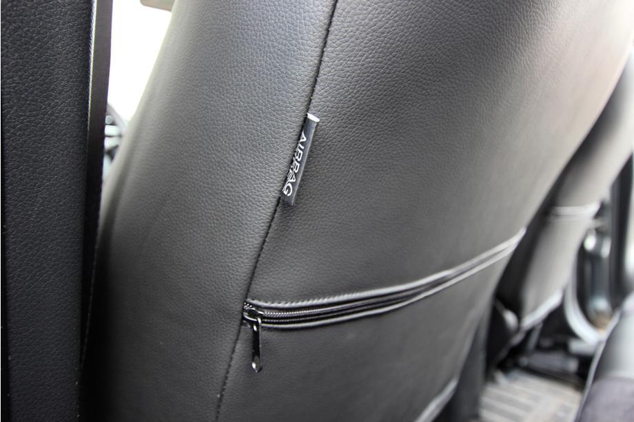 Nissan Qashqai 2014-2021 Autositzbezüge Kunstleder+Stoff+Alcantara Antara A001 (kompletter Innenraum) Foto 2