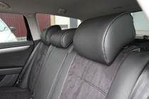 Volkswagen Passat B7 2012-2015 Autositzbezüge Kunstleder+Stoff+Alcantara Antara A001 (kompletter Innenraum) Foto 4