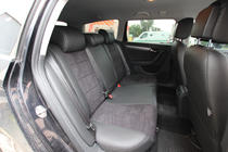 Volkswagen Passat B7 2012-2015 Autositzbezüge Kunstleder+Stoff+Alcantara Antara A001 (kompletter Innenraum) Foto 5