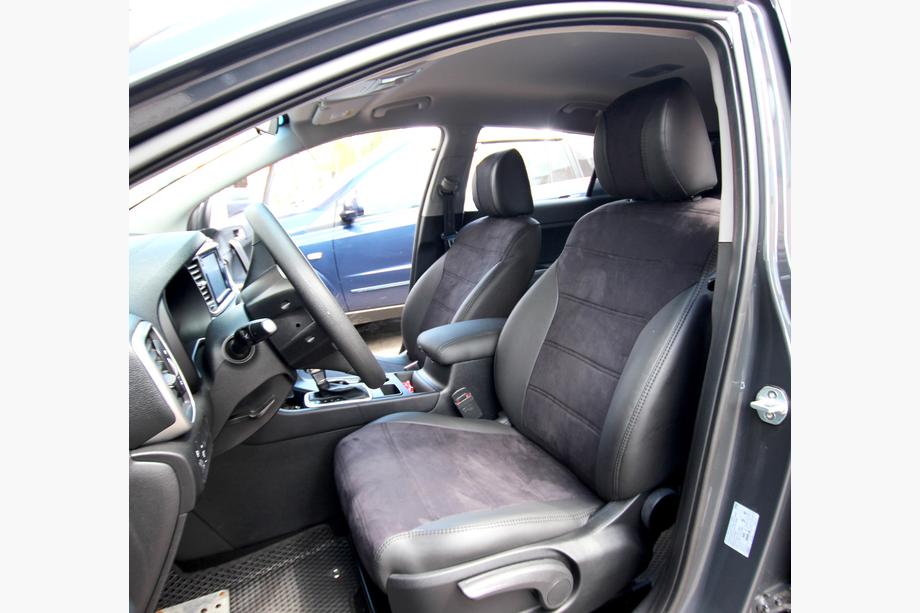 Kia Sportage 2015-2021 Autositzbezüge Kunstleder+Stoff+Alcantara Antara A001 (kompletter Innenraum) Foto 20