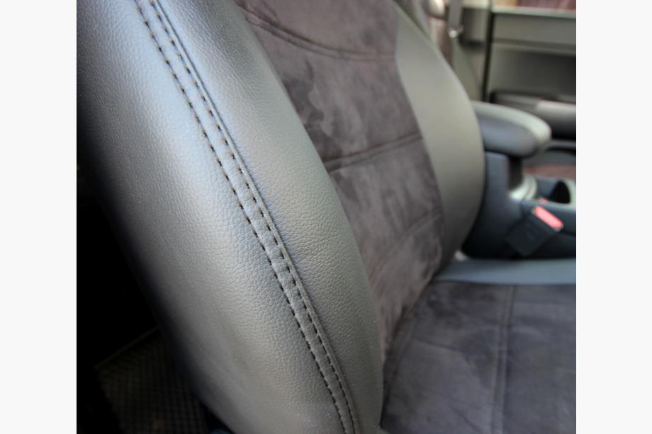 Kia Sportage 2015-2021 Autositzbezüge Kunstleder+Stoff+Alcantara Antara A001 (kompletter Innenraum) Foto 19