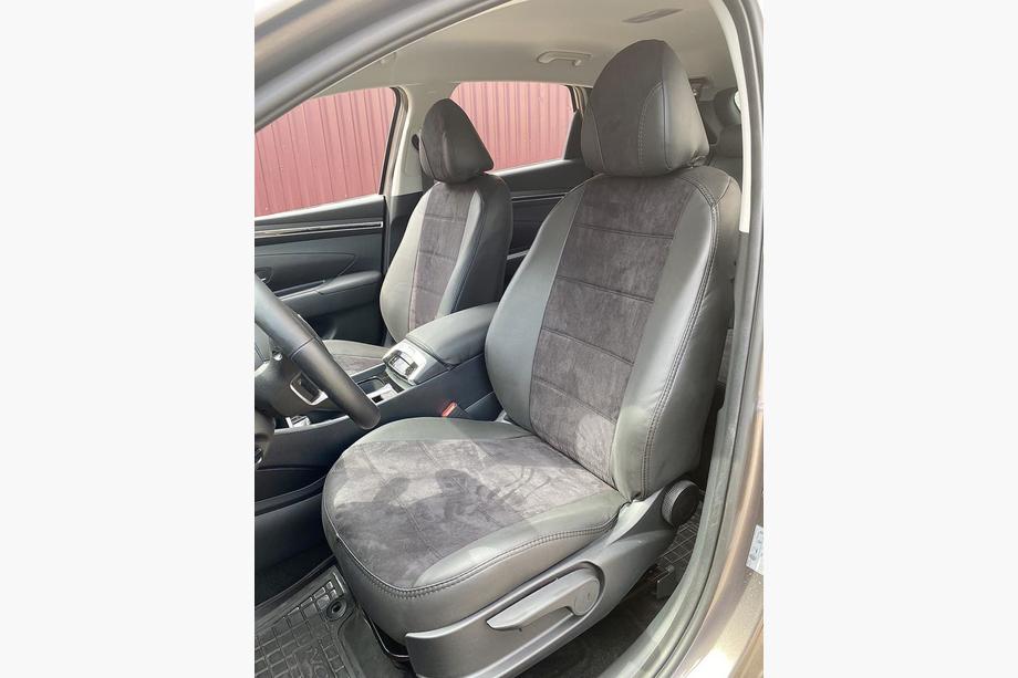 Hyundai Tucson NX4 2021- Autositzbezüge Kunstleder+Stoff+Alcantara Antara A001 (kompletter Innenraum) Image