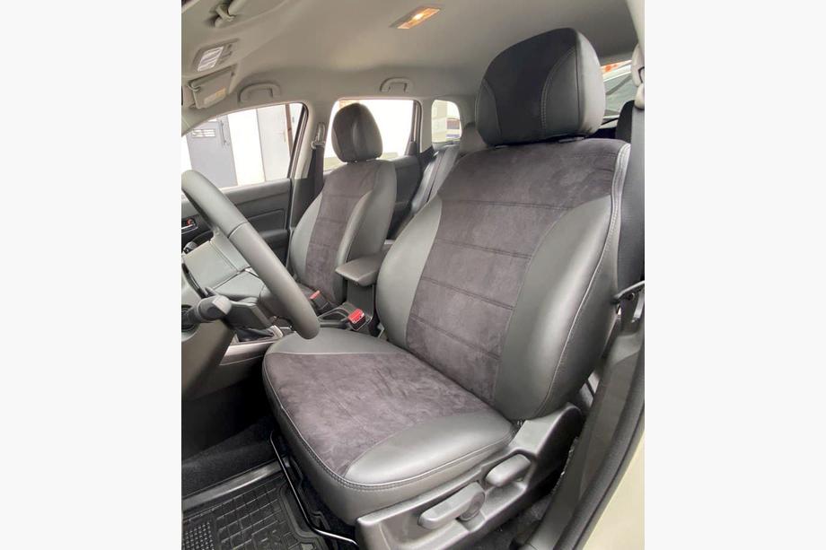 Suzuki Vitara 2015- Autositzbezüge Kunstleder+Stoff+Alcantara Antara A001 (kompletter Innenraum) Foto 7