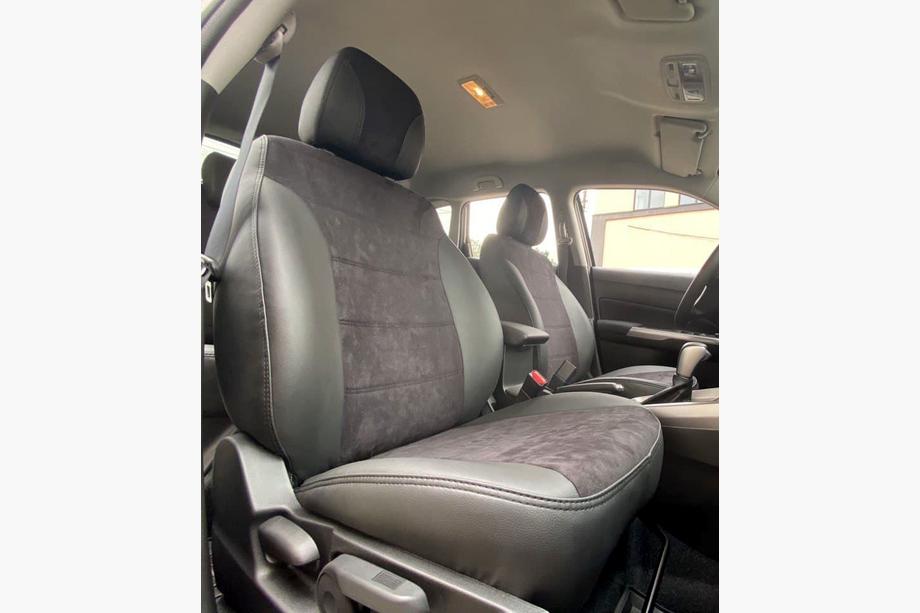 Suzuki Vitara 2015- Autositzbezüge Kunstleder+Stoff+Alcantara Antara A001 (kompletter Innenraum) Foto 10