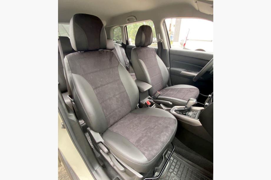Suzuki Vitara 2015- Autositzbezüge Kunstleder+Stoff+Alcantara Antara A001 (kompletter Innenraum) Foto 16