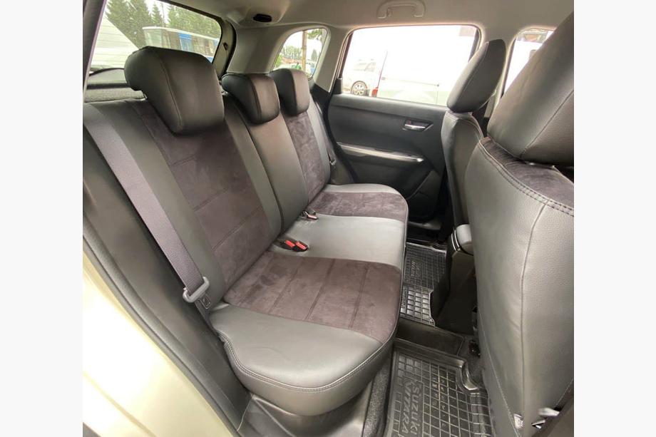Suzuki Vitara 2015- Autositzbezüge Kunstleder+Stoff+Alcantara Antara A001 (kompletter Innenraum) Foto 5