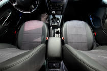 Skoda Octavia II A5 2006-2010 Autositzbezüge Kunstleder+Stoff+Alcantara Antara A001 (kompletter Innenraum) Foto 7