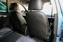 Skoda Octavia II A5 2006-2010 Autositzbezüge Kunstleder+Stoff+Alcantara Antara A001 (kompletter Innenraum) Foto 13