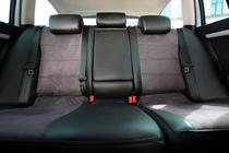 Skoda Octavia II A5 2006-2010 Autositzbezüge Kunstleder+Stoff+Alcantara Antara A001 (kompletter Innenraum) Foto 3