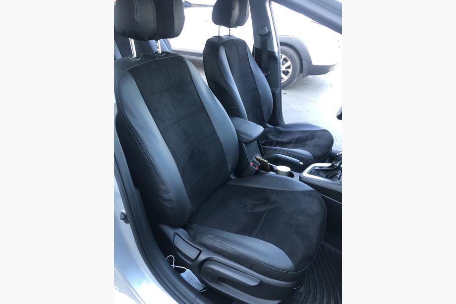 Hyundai Elantra (AD) 2015-2020 Autositzbezüge Kunstleder+Stoff+Alcantara Antara A001 (kompletter Innenraum) Foto 5