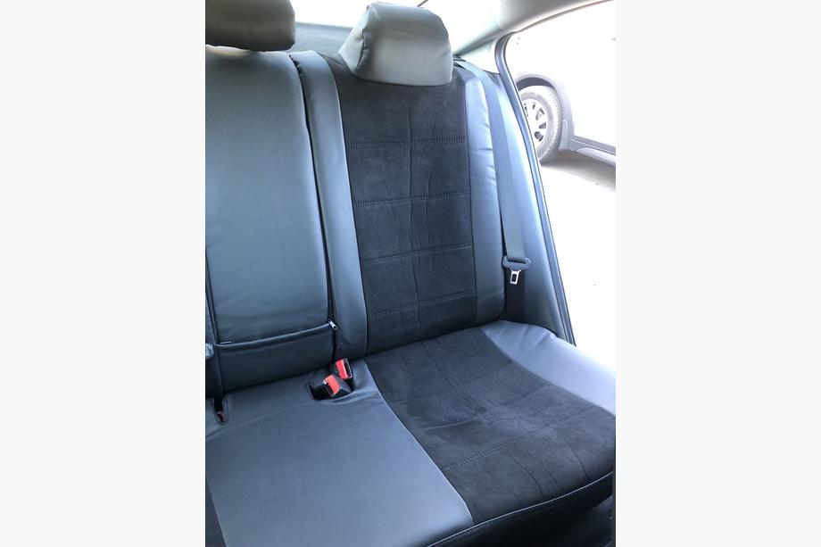 Hyundai Elantra (AD) 2015-2020 Autositzbezüge Kunstleder+Stoff+Alcantara Antara A001 (kompletter Innenraum) Foto 2