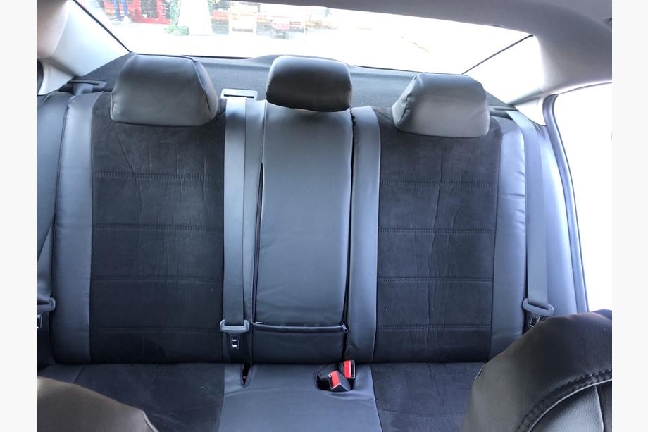 Hyundai Elantra (AD) 2015-2020 Autositzbezüge Kunstleder+Stoff+Alcantara Antara A001 (kompletter Innenraum) Foto 4