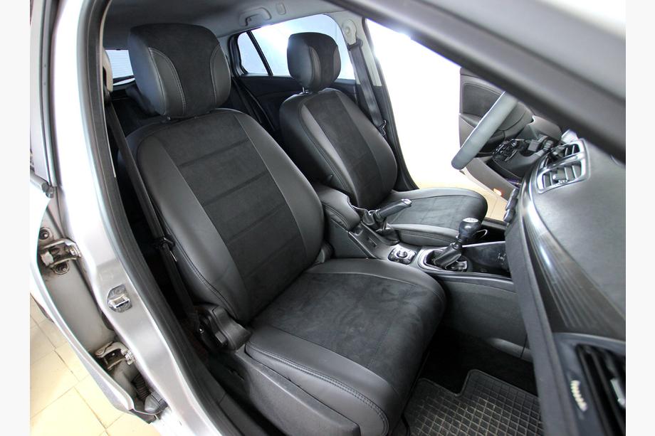 Renault Megane III 2009-2016 Autositzbezüge Kunstleder+Stoff+Alcantara Antara A001 (kompletter Innenraum) Image