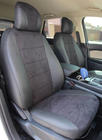 Ford Edge 2014-2024 Autositzbezüge Kunstleder+Stoff+Alcantara Antara A001 (kompletter Innenraum) Foto 1