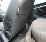 Skoda Octavia II A5 2010-2013 Autositzbezüge Kunstleder+Stoff+Alcantara Antara A001 (kompletter Innenraum) Foto 5
