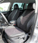 Skoda Octavia II A5 2010-2013 Autositzbezüge Kunstleder+Stoff+Alcantara Antara A001 (kompletter Innenraum) Foto 13