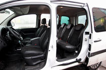 Mercedes Citan 2013-2021 Autositzbezüge Kunstleder+Stoff+Alcantara Antara A001 (kompletter Innenraum) Foto 1