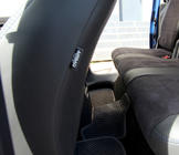 Volkswagen Caddy 2010-2015 Autositzbezüge Kunstleder+Stoff+Alcantara Antara A001b (Komplettset) Foto 2