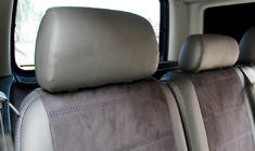 Volkswagen Caddy 2010-2015 Autositzbezüge Kunstleder+Stoff+Alcantara Antara A001b (Komplettset) Foto 14