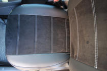 Ford Focus III 2011-2017 Autositzbezüge Kunstleder+Stoff+Alcantara Antara A001g (kompletter Innenraum) Foto 12