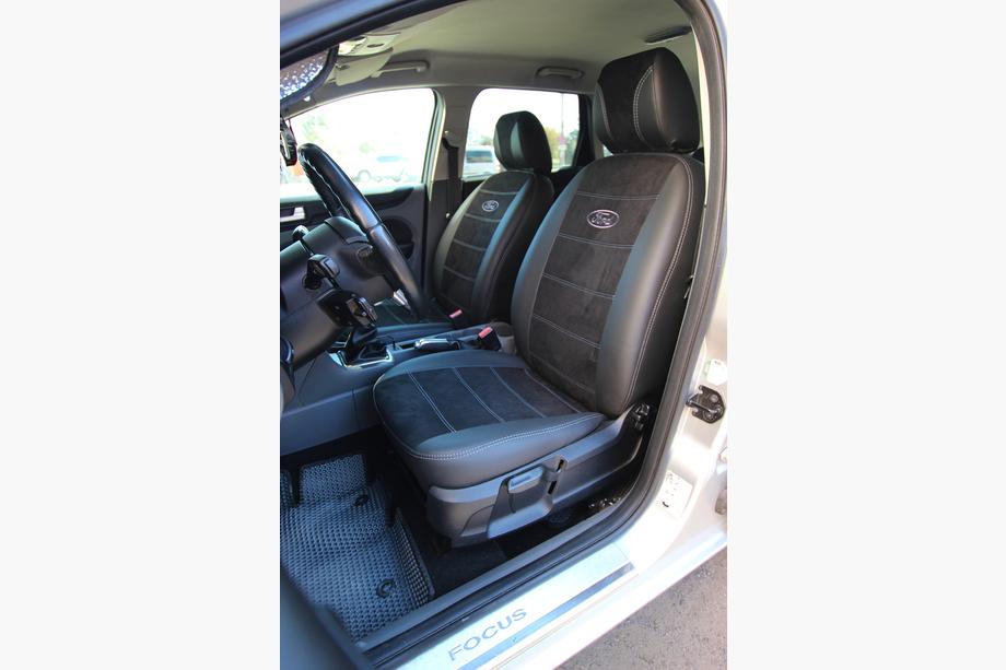 Ford Focus III 2011-2017 Autositzbezüge Kunstleder+Stoff+Alcantara Antara A001g (kompletter Innenraum) Image