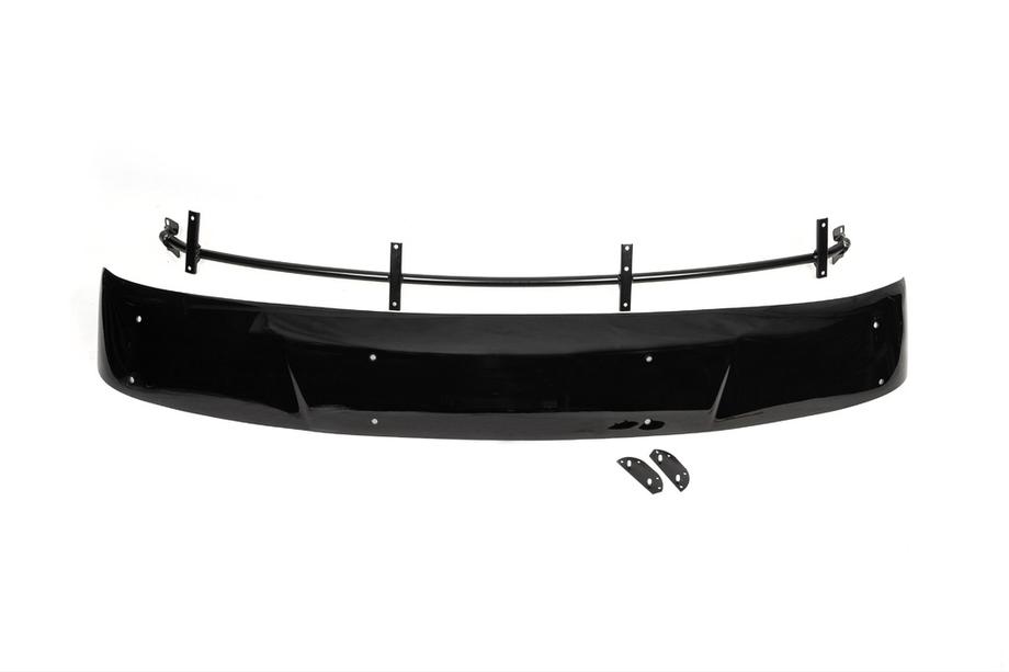 Mercedes Sprinter W906 2006–2018 Frontscheibenblende am Rahmen V2 (schwarz glanz, 5mm) Foto 11