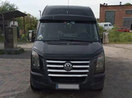Volkswagen Crafter 2006-2016 Frontscheibenblende am Rahmen V2 (schwarz glanz, 5mm) Foto 14