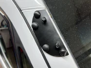 Volkswagen Crafter 2006-2016 Frontscheibenblende am Rahmen V2 (schwarz glanz, 5mm) Foto 5