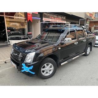 Frontscheibenblende auf Rahmen V1 (schwarz glanz, 5mm) Isuzu D-Max 2011-2019 Foto 1