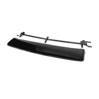 Frontscheibenblende auf Rahmen V1 (schwarz glanz, 5mm) Isuzu D-Max 2011-2019 Foto 2