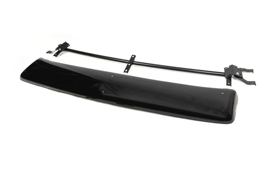 Isuzu D-Max 2011-2019 Frontscheibenblende auf Rahmen V1 (schwarz glanz, 5mm) Foto 2