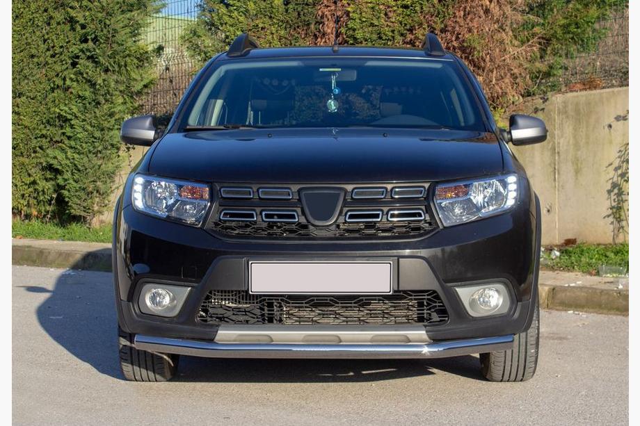 Dacia Sandero 2013-2020 Frontschutzbügel Texas (60mm, Edelstahl) Foto 2
