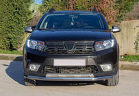 Renault Sandero 2013-2022 Frontschutzbügel Texas (60mm, Edelstahl) Foto 1