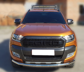 Ford Ranger 2011–2022 Frontschutzbügel Texas für 2015+ (76mm, Edelstahl) Foto 1