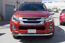 Isuzu D-Max 2011-2019 Frontschutzbügel Texas (76mm, Edelstahl) Foto 1
