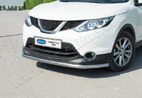 Nissan Qashqai 2014-2021 Frontschutzbügel Texas für 2014-2017 (60mm, Edelstahl) Foto 2
