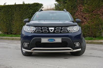 Dacia Duster 2018-2024 Frontschutzbügel Vegas (60/42mm, Edelstahl) Foto 3