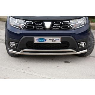Frontschutzbügel Vegas (60/42mm, Edelstahl) Dacia Duster 2018-2024 Foto 1