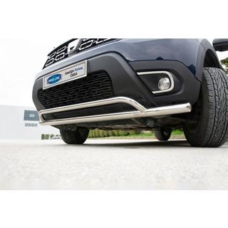 Frontschutzbügel Vegas (60/42mm, Edelstahl) Dacia Duster 2018-2024 Foto 2