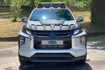 Mitsubishi L200 2015-2024 Front Doppelbügel Vegas 2019+ (schwarz, 76mm) Foto 3
