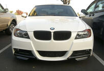 BMW 3 Series E90/E91 2005-2011 Front Flap Aufsätze DPT (für E90 M-Sport 2005-2008, Schwarz Glanz, 2 Stk) Foto 3