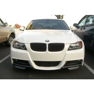 Front Flap Aufsätze DPT (für E90 M-Sport 2005-2008, Schwarz Glanz, 2 Stk) BMW 3 Series E90/E91 2005-2011 Foto 3